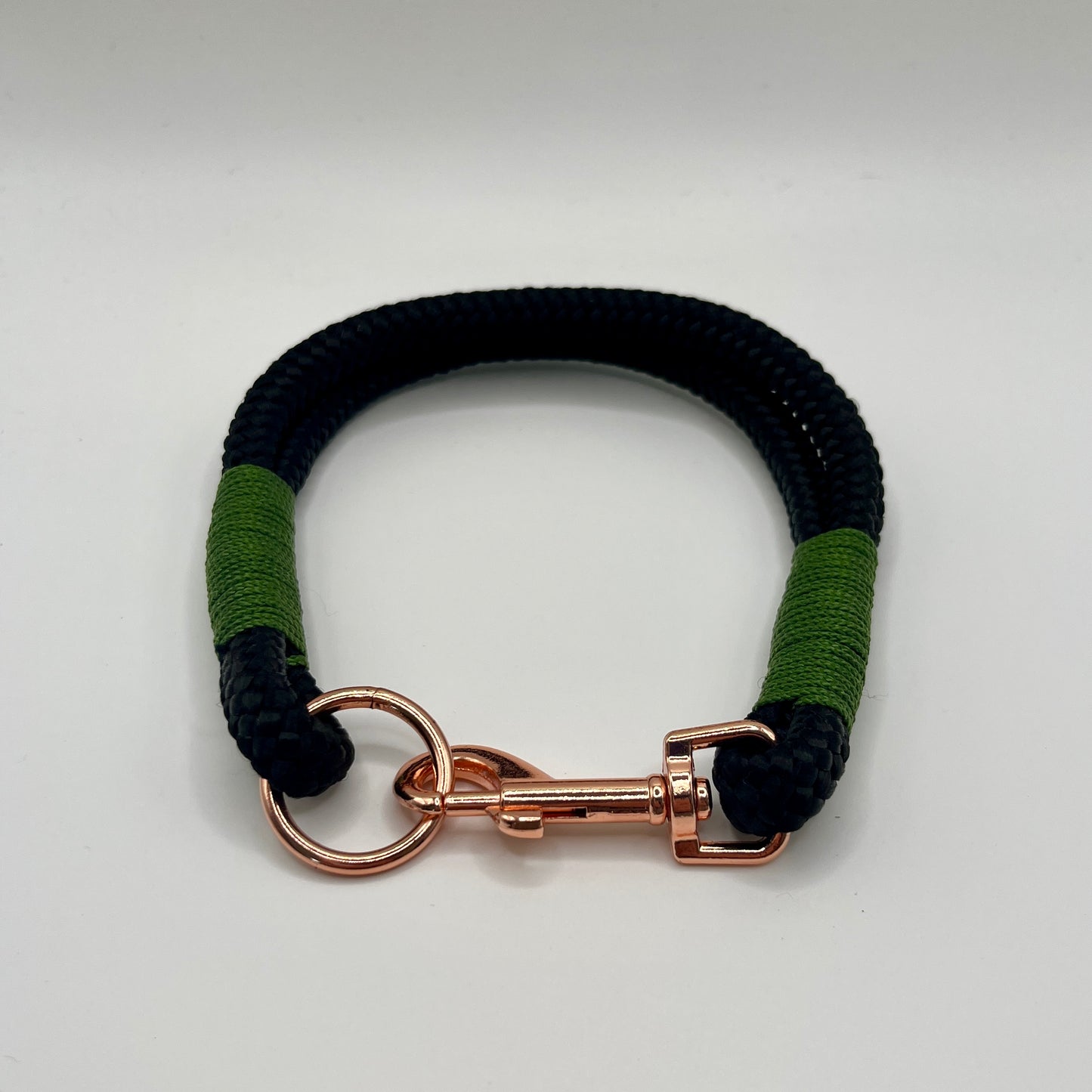 Paracord Halsband Mini-Schwarz