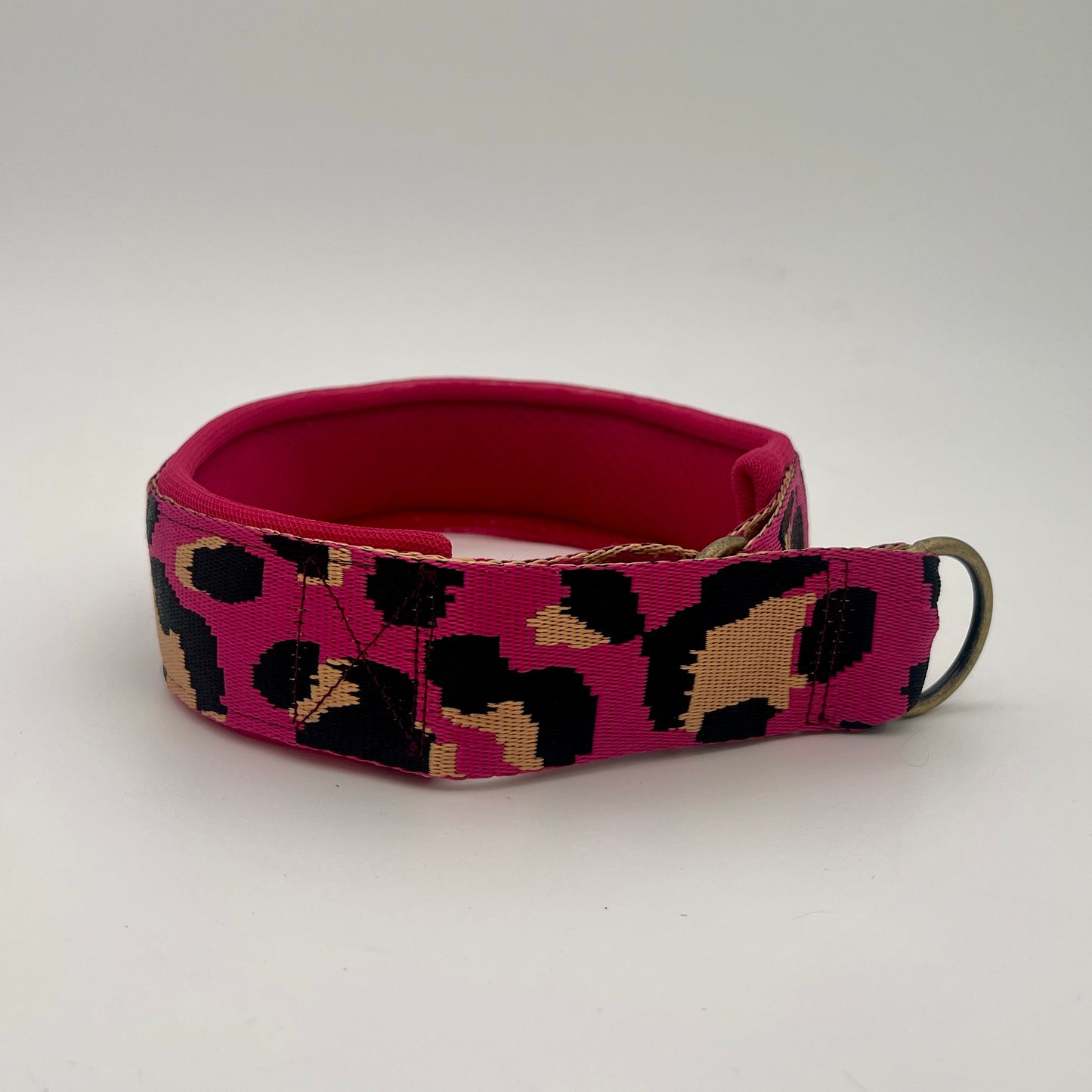 Zugstopp Halsband Leo Pink