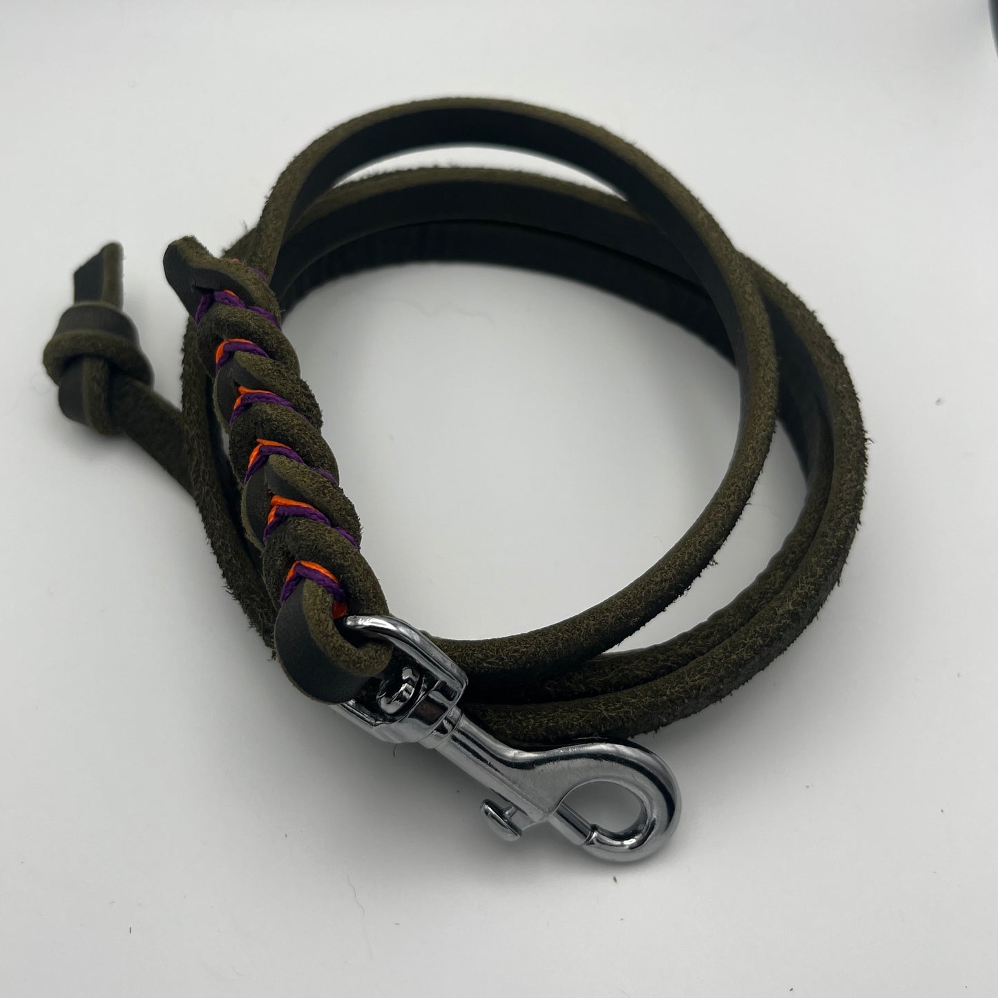 Fettlederleine ohne Handschlaufe